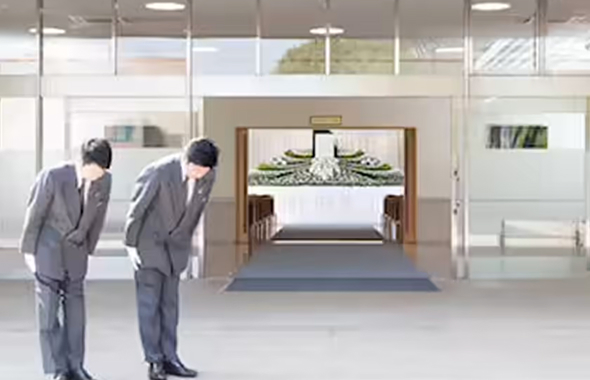 大型葬の施行イメージ