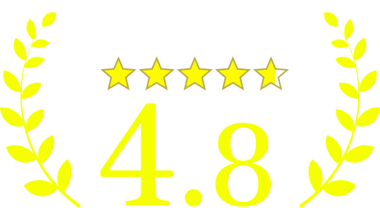 口コミ評価 4.8