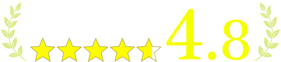 口コミ評価 4.8